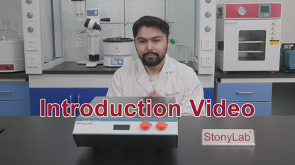 Large Capacity Magnetic Stirrer, 20-150 L, 100-1200 RPM, Digital Display with Timer, 22.8x19.7 inch