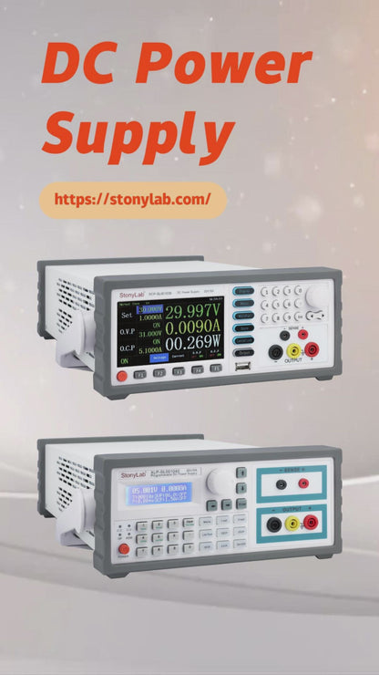 DC Power Supply, 5-Digit Display High-Precision Programmable, 30V-5A Output