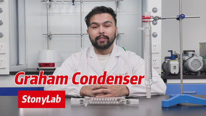 Graham Condenser, 200-500mm Length, 14/20, 19/22, 24/40 Joint Sizes